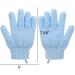 2 Pair Exfoliating Body Gloves | Unisex Bath Scrub Mitts for Shower Spa & Massage | Exfoliating Mitts for Body Face Hands & Feet - Buy Online on SooperMarket.com