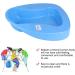  Simlug Firm Thick Stable Bedpan Bed Pan Smooth Countoured for Bed-Bound Patient - Buy Online on SooperMarket.com