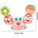 Abbto Babyrassel Crab Shape Newborn Toy - Soft Sensory Ball & Calming Bite Ring for Babies - Buy Online on SooperMarket.com