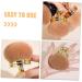 HAPINARY Fluffy and Soft Makeup Brush Blush Brush Setting Powder Brush Blush for Makeup Brush for Powder Foundation Travel Makeup Brushes Travel Powder Brush Travel Size Makeup Brushes 8.50X7.00X7.00CM Golden - Buy Online on SooperMarket.com