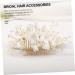 Mikinona Bridal Hair Comb Bridal Headpieces Bridal Hair Accessories Wedding Headpiece Hair Accessories for Women Wedding Hair Comb Flower Hair Accessories Headpiece for Women Comb Headpiece - Buy Online on SooperMarket.com