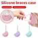 Buy OUEYFER Orthodontic Retainer Case - Soft Silicone Portable Travel Holder Ideal for Office & On-the-Go - Pink - Buy Online on SooperMarket.com