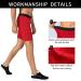 WRAGCFM Men's Compression Shorts with Pockets - Red, Medium | Running, Workout, Active Underwear - Buy Online on SooperMarket.com