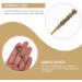 4pcs Mini Golden Powder Scoop Set for Earwax Removal and DIY Jewelry - Retro Micro Spoons - Buy Online on SooperMarket.com
