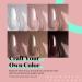 Beetles Gel Nail Polish Kit - Coffee Cafe Collection | Brown Neutral Beige Mauve Color | Soak Off UV LED Lamp | Base Top Coat | DIY Manicure Set for Women - Buy Online on SooperMarket.com