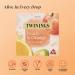 Twinings Superblends Sleep Tea with Spiced Apple Vanilla Camomile & Passionflowers 80 Teabags (Multipack of 4 x 20 Bags) & Peach & Orange Tea Bags 20 Count (Pack of 1) - Buy Online on SooperMarket.com