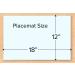 Customized Valentine Placemat for Kids | Personalized Olive Kids Design - Buy Online on SooperMarket.com