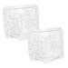 Kisangel 6 Pcs Square Apple Molds Vegetable Growth Mold Growing Fruit Mold Shaper Mould Cover Stereotypes