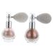PLAFOPE Glitter Powder Spray 2pcs Spray Glitter Highlighters Sparkle Makeup Powder Body Highlighter Sprayer Hair Loose Powder