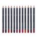 Lipstick Pen Long Lasting 12 Colors/Set Eyeliner Pen No Irritation Comestic Tool Lip Liner Pencil for Women Girls