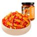 Spicy and crispy radish with chopped peppers Homemade dried radish Ready to eat pickles Chinese pickled vegetable snack gift pack Sichuan spicy vegetables Side dishes (1 can)