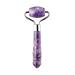 Skin Gym Mini Amethyst Facial Roller Massager for Wrinkles and Fine Lines Anti-Aging Face Lift Skin Care Beauty Tool