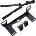 Poweka ISOFIX Adapter Universal Child Seat Anchor Mounting Kit for ISOFIX Seat Belt Connectors Thick Steel Car Seat Bracket with Fixing Strap