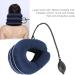 Buy Adjustable Inflatable Neck Traction Device - Effective 3-Layer Support Pillow for Pain Relief - Buy Online on SooperMarket.com