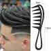 Yoezuo Wide Tooth Comb 2 PCS Curling Comb Coarse Tooth Comb Hair Comb Set Heat Resistant Antistatic Coarse Hair Comb Styling Comb for Women Men Hair Styling Salon (Black) - Buy Online on SooperMarket.com