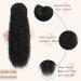 AFNOTE 24 Long Curly Drawstring Ponytail Extension - Synthetic Heat Resistant Fake Ponytail for Women (Black) - Buy Online on SooperMarket.com