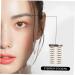 Baluue 9 Sheets Realistic Fake Eyebrows Eyebrow Stickers Waterproof Hairlike Eyebrows Brown - Buy Online on SooperMarket.com