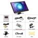 Hikity 10 Inch Portable HDMI Monitor with BNC, VGA, HDMI Inputs - Built-in Speakers for PC, CCTV, Security Camera - Remote Control - Ideal for Raspberry Pi & X-Box - Buy Online on SooperMarket.com