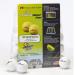 ALMOSTGOLF Point3 Limited Flight Practice Golf Balls  Realistic Spin, Trajectory, & Accuracy Foam Training Balls Pack of 24 White