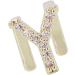 Hip Hop Tooth Brace Fake Teeth Decoration Durable Brass Electroplated Birthday Gift for Hip Hop Fans (Gold) Y Gold - Buy Online on SooperMarket.com