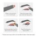 Cream Eyeshadow Stick 2-in-1 Eye Shadow Pencil Crayon with Smudger | Waterproof & Long-Lasting Eye Makeup | Midnight Black Blue Shimmer Eye Shadow Stick - Buy Online on SooperMarket.com