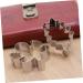IMIKEYA 6 Pcs 430 Fondant Mold DIY Cake Mold DIY Baking Molds Dessert Molds Stainless Steel Molds Cookie Fruit medium Silver - Buy Online on SooperMarket.com