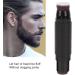 Dye Beard Pen 2 in 1 Filler Pencil for Men Barber Styling & Mustache Combs Waterproof and Sweatproof Facial Filler Cover Hair Patch Natural Looking (Dark Brown) - Buy Online on SooperMarket.com