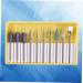 Beavorty 2 Sets Nail File Drill Bits Grit Manicure sand tool nail grinding polisher Nail Art supplies Nail Drill Replacement Bits Gel Nails Bit Cuticle Drill Bits Grinding head alloy 5x1cmx2pcs Yellowx2pcs - Buy Online on SooperMarket.com