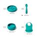 OXO TOT Silicone Feeding Gift Set - BPA & PVC Free | Eco-Friendly Baby Utensils - Buy Online on SooperMarket.com