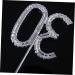 CORHAD Glitter 30th Birthday Cake Toppers Crystal 30th Anniversary Cake Toppers Bling Number Wedding Decoration Cake Decor Diamond Decor Cupcake Toppers Paper Cup Rhinestones - Buy Online on SooperMarket.com