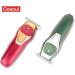Mini Portable Electric Hair Trimmer - Small Hair Clipper for Bald Heads & Easy Haircuts - Fashion Red - Buy Online on SooperMarket.com