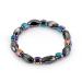 Adjustable Bracelet Beads Magnetic Hematite Bracelet Health Care Bangle for Men Women