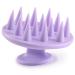 BESTOOL Hair Scalp Massager Shampoo Brush with Soft Silicone Bristle, Scalp Scrubber Exfoliating for Women, Men Dandruff Treatment, Hair Growth and Stress Release (Purple)