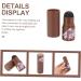 MAGICLULU 1pc Hairline Eyebrow Powder One Step Brow Powder Stamp Buildable Eyebrow Makeup Up Hair Shadow Eyebrow Powder Stamp Makeup Concealer Hairline Embellishment Repair Plastic Product 1 count (Pack of 1) As Shown - Buy Online on SooperMarket.com