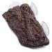 hisunfarm Turtle Floating Basking Platform Aquarium Decorations Decor Artificial Bark with Suction Cups for Tortoise Climbing Platform Resting Terrace Step (Rock Brown)