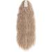 24" Corn Wave Ponytail Extension Claw Clip on Ponytails Wavy Curly Hair Extensions Jaw Pony Tail Hairpiece Light ash Brown mix Bleach Blond 24inch (Pack of 1) Yaki-Light ash Brown mix Bleach Blond - Buy Online on SooperMarket.com