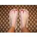 200 Pairs Pink Spray Tan Feet Pads Protectors - Ideal for Sunless Tanning | International Shipping - Buy Online on SooperMarket.com