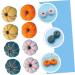 EXCEART 10pcs Felt Pumpkins Pompoms for Crafts Pumpkin Hairpin Clothes Sewing Materials Finished Product Random Color 10pcs 2X2CM - Buy Online on SooperMarket.com