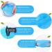 100pcs Tvoip Disposable Cap Hair Net Bouffant Cap - Black - Anti Dust Non-Woven Head Cover for Hair Protection - Buy Online on SooperMarket.com
