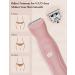 EESKA 3 in 1 Bikini Trimmer for Women - Cordless Electric Lady Razor for Legs, Arms, and Bikini - IPX7 Waterproof - Wet & Dry Use - Painless Hair Removal - Pink - Buy Online on SooperMarket.com