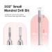 Rolybag 100pcs Sanding Bands Nail Drill Bits - 240 Grit Extreme Fine for Acrylic Nails & Gel - Professional Manicure & Pedicure | Zebra Pattern - Buy Online on SooperMarket.com