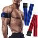Isesuch Blood Flow Restriction Bands 2PCS - Arm & Leg Occlusion Straps for Muscle Training - Blue/Black 60cm - Buy Online on SooperMarket.com