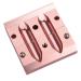 DIY Aluminum Alloy Lipstick Maker Kit - Create Custom Lip Balm (2 Hole Shape) International Shipping - Buy Online on SooperMarket.com