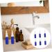 FOMIYES 6pcs Round Shoulder Nasal Spray Bottles - Travel Cosmetic Containers - Refillable Glass Cleaner Spray - Blue Sub Bottle - Buy Online on SooperMarket.com