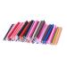 Healeved 50pcs Nail Art Stickers DIY Nail Art Fingertip Nail Rings Sticks Scrapbooks Nailart Manicure Nails Stickers Customizable Spray Talcum Scrapbook Book Decorate 3D Polymer Clay medium As Shown