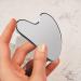 SUS304 Stainless Steel Gua Sha Facial Tool | Heart Shape Scraping Massage for Face Eye & Neck | Smooth SPA Therapy - Buy Online on SooperMarket.com
