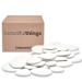 Kalapanta - Large size recycled plastic decorative pebbles for pots paint aquariums garden mini pack rock painting white (5-8cm) | Mini-pack - Buy Online on SooperMarket.com