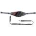 HUNTER Jasper anti-jerk leash jogging belt shock absorber reflective red/black red/grey one-size