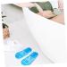 MAGICLULU 2 Pairs Slippers Quick Drying Shower Slippers Green Home Indoor Slippers Non Dorm Shoes Gym Foot Spa Soak Tub Shower Footware Massaging Travel Pvc Household Plastic Barrel 25x9.5cm 8x2pcs Bluex2pcs - Buy Online on SooperMarket.com