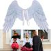 SUNGOOYUE Large Wing Prop Non Woven Fabric Children's Angel Wings - Halloween Party Costume Accessories (White DS18002A) - Buy Online on SooperMarket.com